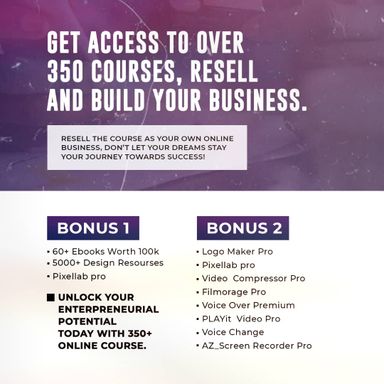 Ultimate Digital Course Library Over 350 courses