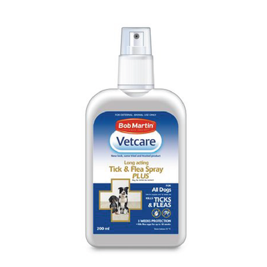 VETCARE TICK & FLEA SPRAY PLUS 200 ML