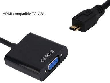 Micro HDMI to VGA Converter Adaptor