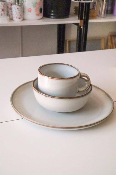 Plate cup bowl set 