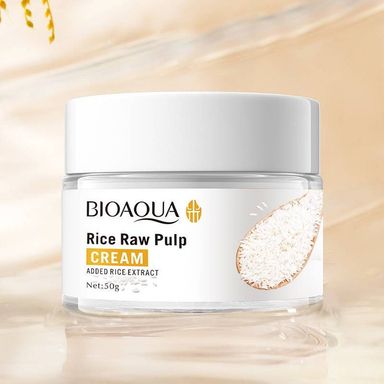 Bioaqua Creme Hidratante Facial de Polpa Crua de Arroz