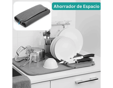 Escurridor con tope absorbente 