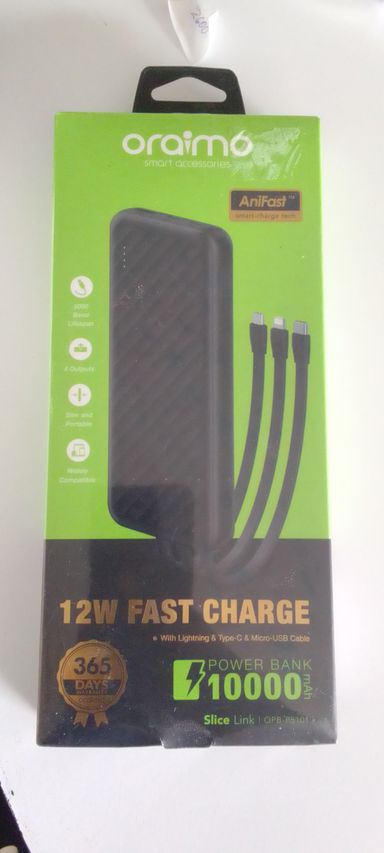 Oraimo 10000 mah powerbank