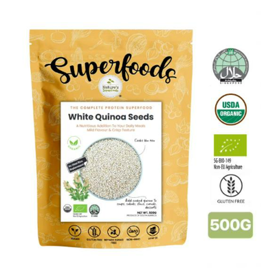 Organic White Quinoa Seeds (500 g)