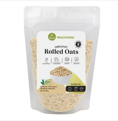 Organic Rolled Oats (500 g)