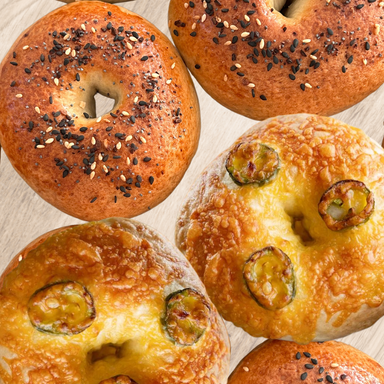 Half - Half Bagels