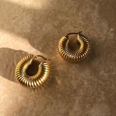 Coil earrings 