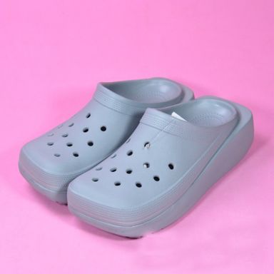 Preorder | Blunt Toe Crocs - Gray