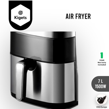 7L Manual Air Fryer With Visible Window 