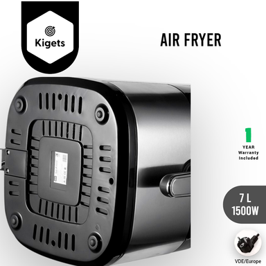 7L Manual Air Fryer With Visible Window 