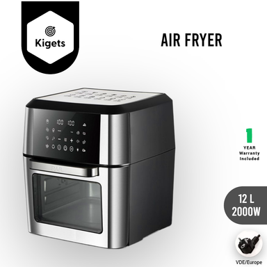 12L Digital Air Fryer With Rotisserie Function 2