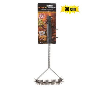 BRAAI GRILL-CLEANER STEEL 38cm