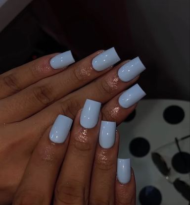 short plain nails