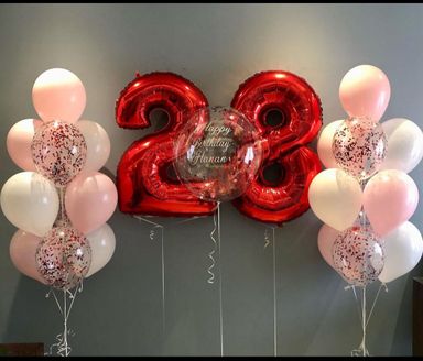 Customize Balloons With Number 