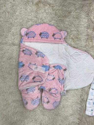 Swaddle Shawl in Baby Pink