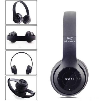 Music Pioneer P47 Bluetooth5.0 Casque Stéréo Sans Fil HIFI écouteur