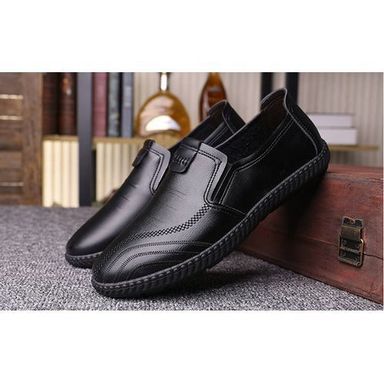 Fashion Mocassin Chaussures En Cuir Pour Hommes - Noir (Pointure disponible 41,42,43 et 44)