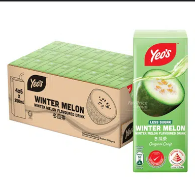 YEO'S W/MELON TEA 4X6X250ML