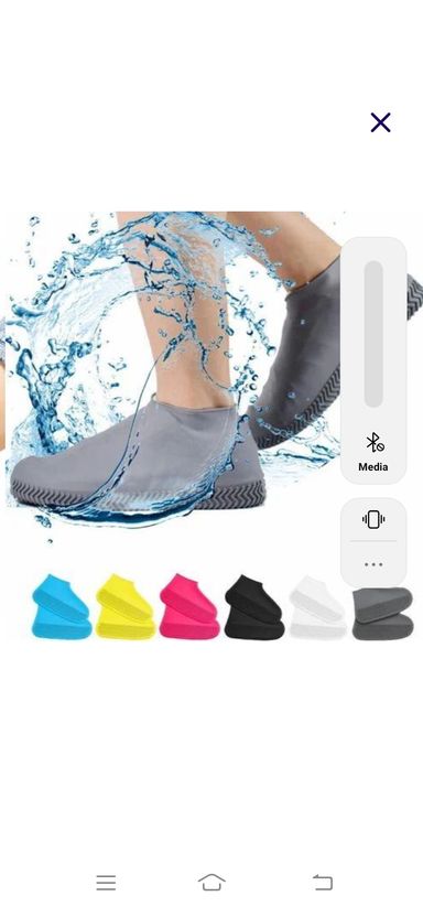 Silicone shoes cover