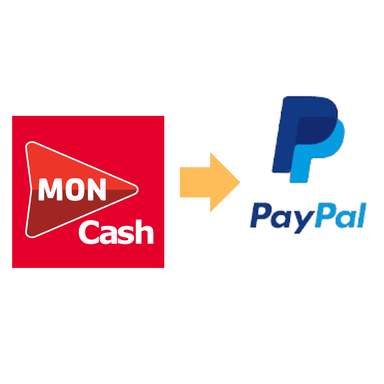 Mon cash vers Paypal