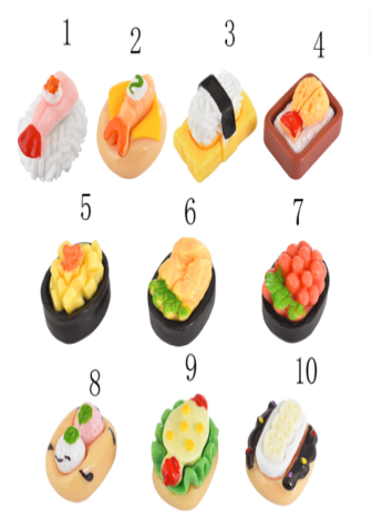 Assorted Sushi Miniatures