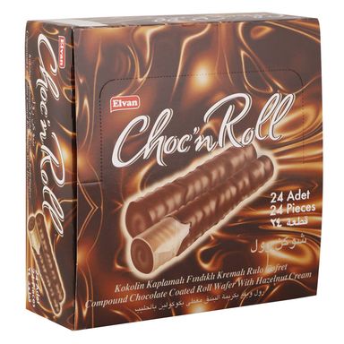 CHOC N ROLL (500=24 PCS) (GALAXY FLUTE TASTE)