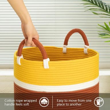 Woven multipurpose basket