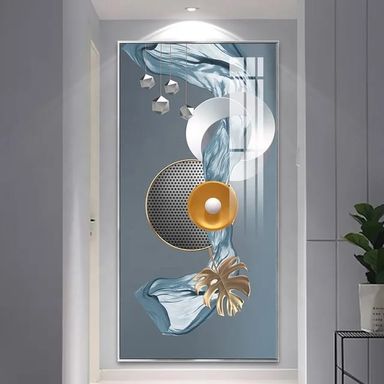 Crystal porcelain decorative painting