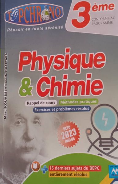 TOP CHRONO PHYSIQUE-CHIMIE 3ieme (Editions Matrice)