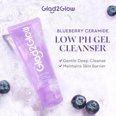 GLAD TO GLOW BLUEBERRY CLEANSER GEL