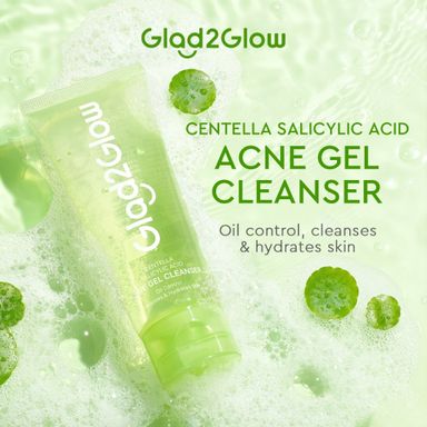 GLAD TO GLOW ACNE CLEANSER GEL