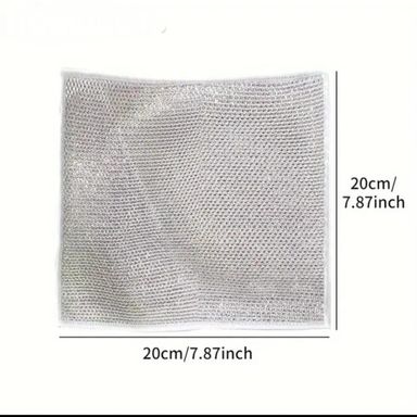 5 pcs steel wired cleaning cloth