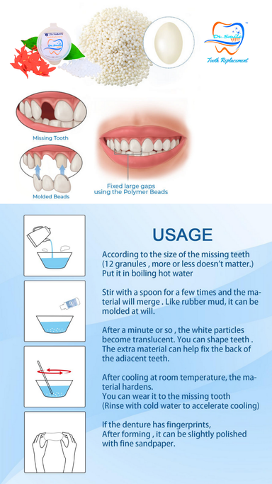 Dr. Smile Tooth Replacement Kit