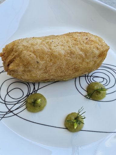 Carimañola de queso