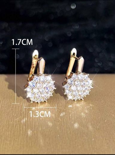 Glamorius Cubice Zirconia Earring