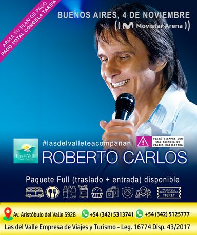 Roberto Carlos / NOV 4 / MOVISTAR ARENA