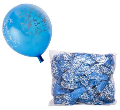 BALLOONS HELIUM DESIGN BLUE