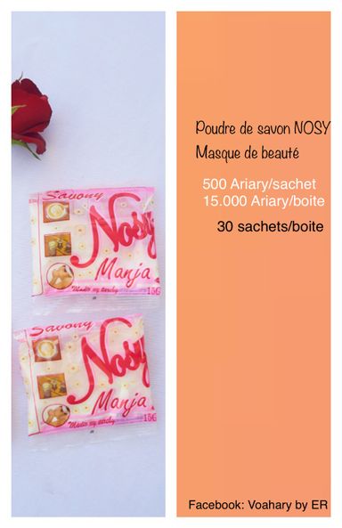 NOSY MANJA - Masque de beauté pour le visage à mélanger ou nature 