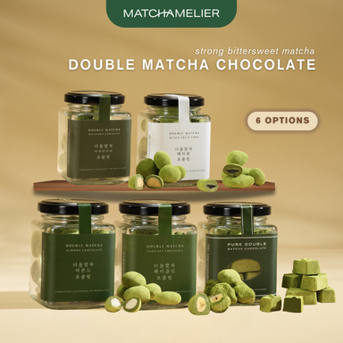 Strong Bittersweet Double Matcha Chocolate