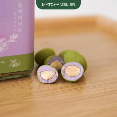 (Seasonal) Blackcurrant Matcha Chocolate