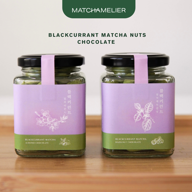 (Seasonal) Blackcurrant Matcha Chocolate