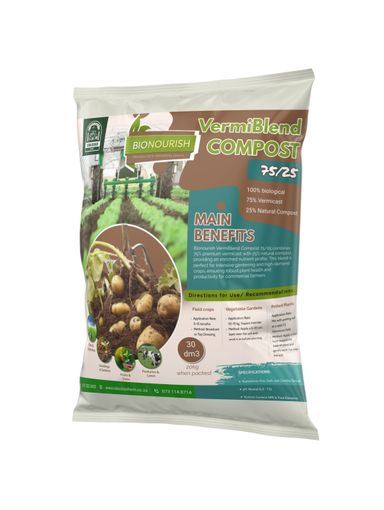 Bionourish VermiBlend Compost 75/25