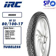 IRC BAN MOTOR 80/100-17 NF 25 BAN LUAR