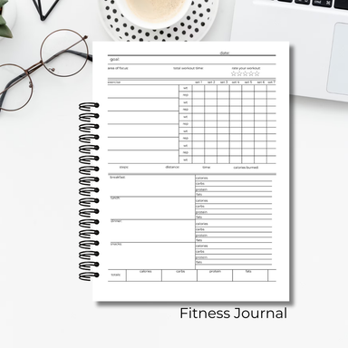 Fitness and Meal Plan Journal