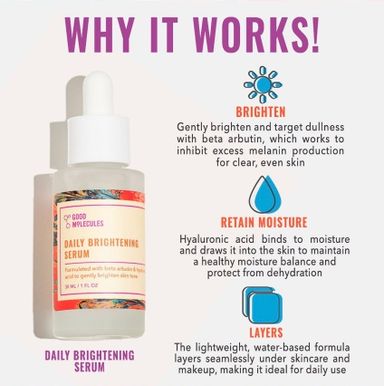 Good Molecules Brightening Serum 