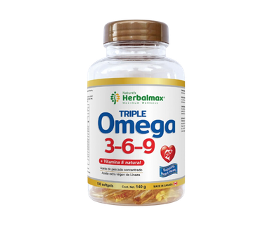 Triple Omega 3,6,9 - Cápsulas 