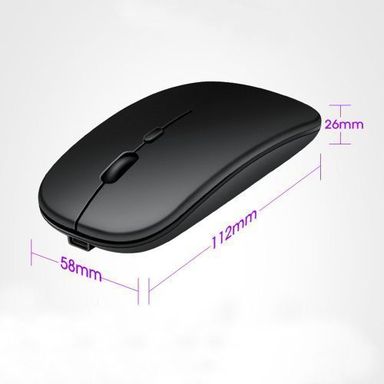 Generic Souris Sans Fil Rechargeable - 2.4Ghz - Noir