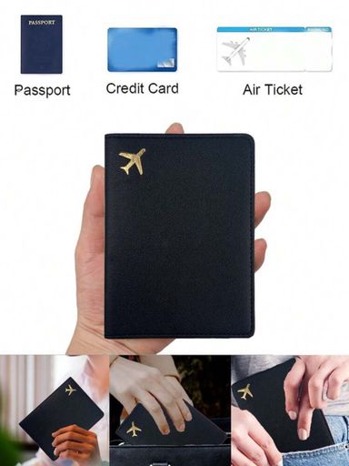 Carnet de Rangement pour Passeport, Cartes et Billets