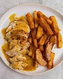Chicen and chips 