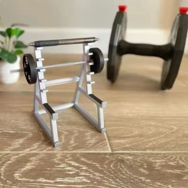 Porte Stylo en Forme de Barre de Développé Couché